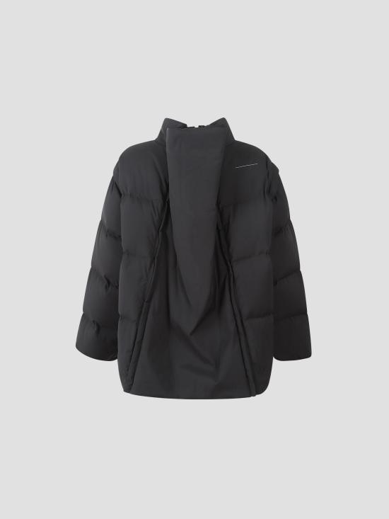 25FW MM6 메종마르지엘라 숏패딩 S62AN0159M35609 900 BLACK - MM6 MAISON MARGIELA