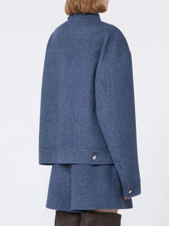 25FW 스포트막스 자켓 2522086033600 002 BLUE - SPORTMAX