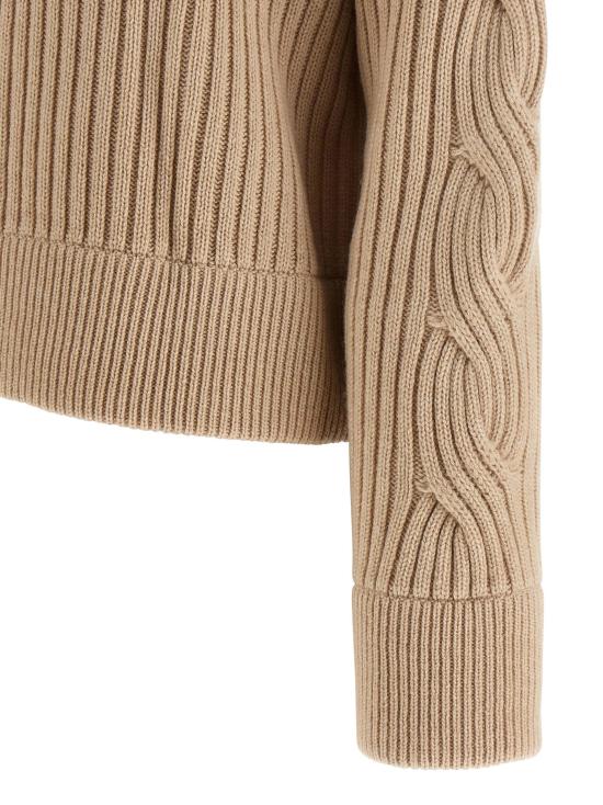 25FW 막스마라 후드 티셔츠 2521346032600 006 BEIGE - MAX MARA