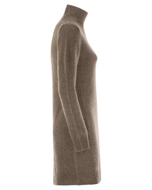25FW 막스마라 미디 원피스 2521326029600 002 TURTLEDOVE - MAX MARA