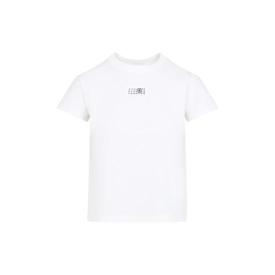 25FW MM6 메종마르지엘라 반팔 티셔츠 S52GC0327S24312 101 OFF WHITE - MM6 MAISON MARGIELA