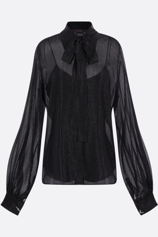 25FW 막스마라 반팔 티셔츠 2521266014600 003 BLACK