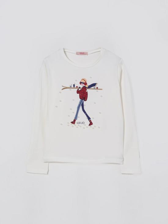 25FW [키즈] 리우조 티셔츠 GF5106J0088 M9709 White