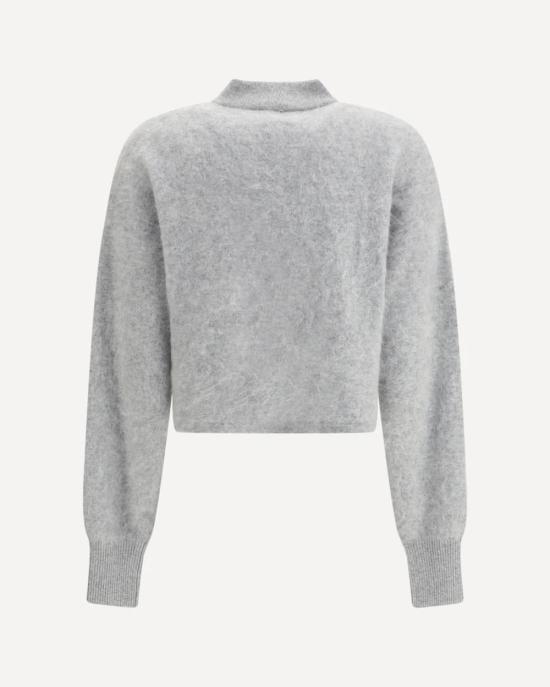 25FW 스포트막스 후드 티셔츠 2522316012600 003 GREY - SPORTMAX