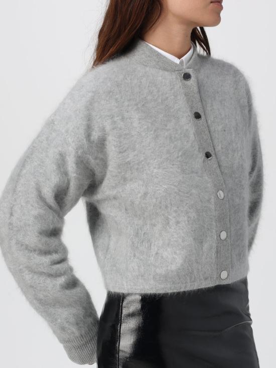 25FW 스포트막스 후드 티셔츠 2522316012600 003 GREY - SPORTMAX
