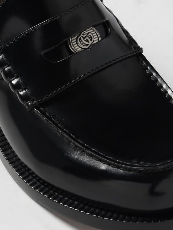 25FW 구찌 로퍼 831274AAD7W 1000 Black - GUCCI