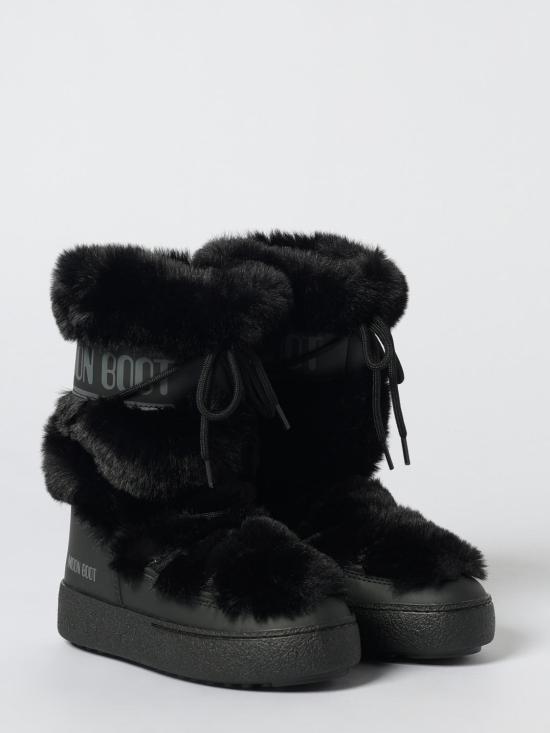 25FW 문부츠 부츠 2450210 N001 Black - MOON BOOT