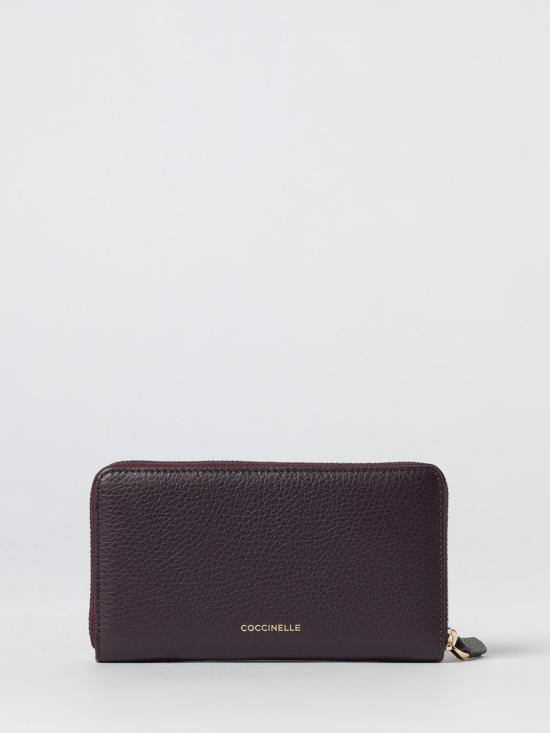 25FW 코치넬리 지갑 E2TQK113201 V87 Plum - COCCINELLE