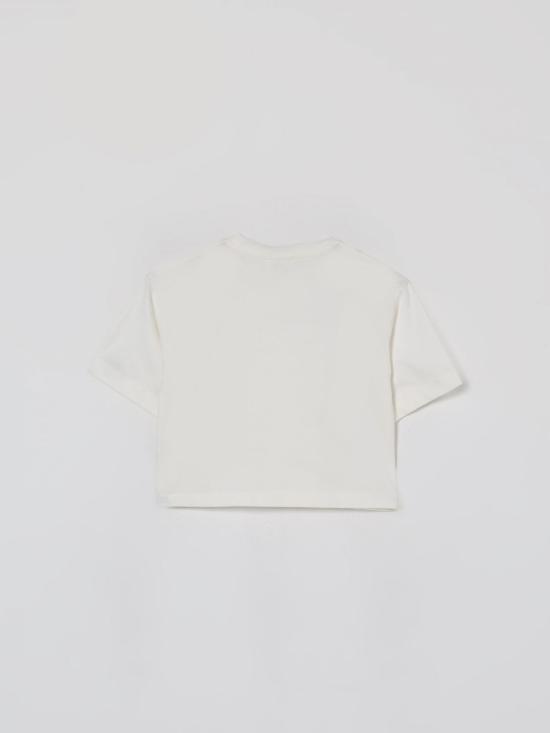 25FW [키즈] 마이클 코어스 티셔츠 R30499 117 White - MICHAEL KORS