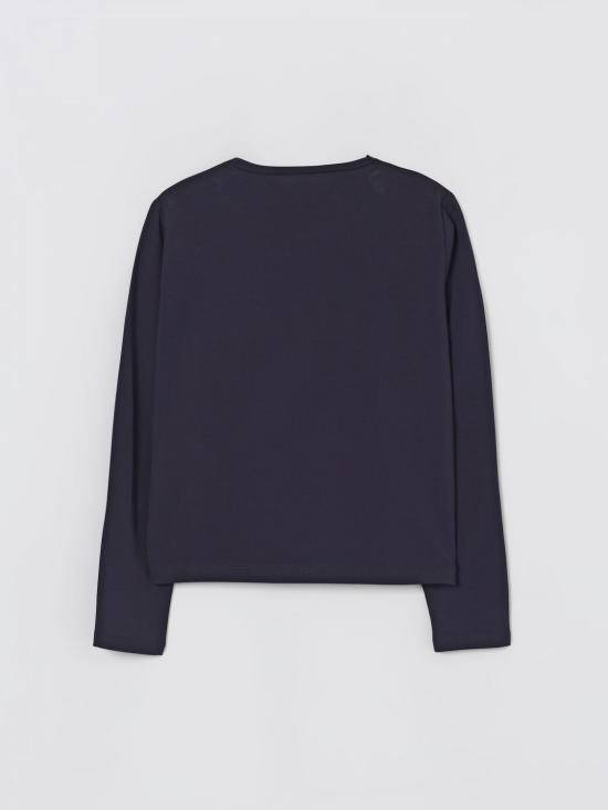 25FW [키즈] 리우조 티셔츠 GF5108J0088 B3202 Blue - LIU JO