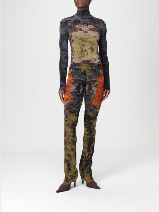 25FW 장 폴 고티에 긴팔 티셔츠 2504WTO306M006P 005740 Black - JEAN PAUL GAULTIER