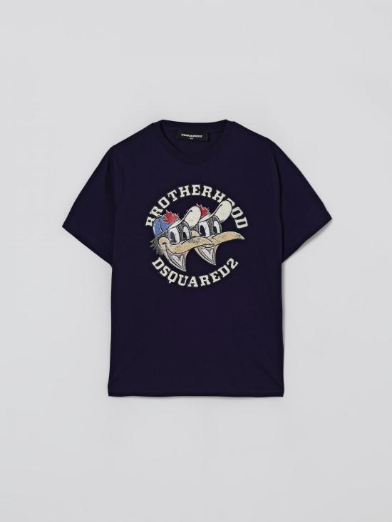 25FW [키즈] 디스퀘어드2 티셔츠 DQ2980D008N DQ864 Blue