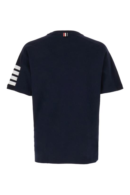 26SS 톰브라운 반팔 티셔츠 MJS246A07323 415 NAVY - THOM BROWNE