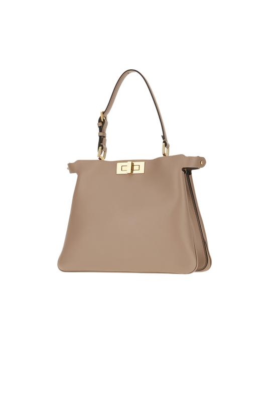 25FW 펜디 피카부 소프트 미디엄백 8BN353AOVH F0E65 Tortora - FENDI