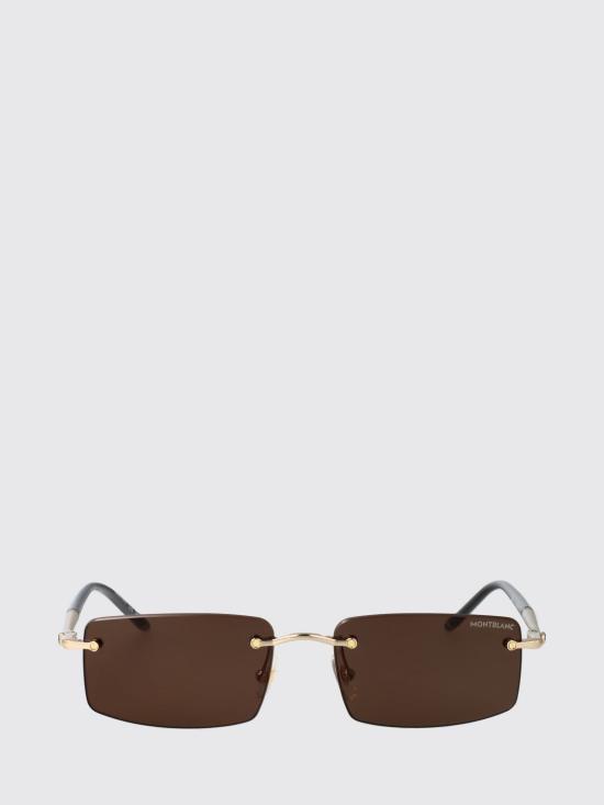 25FW 몽블랑 선글라스 MB0443S 005 Gold - MONTBLANC