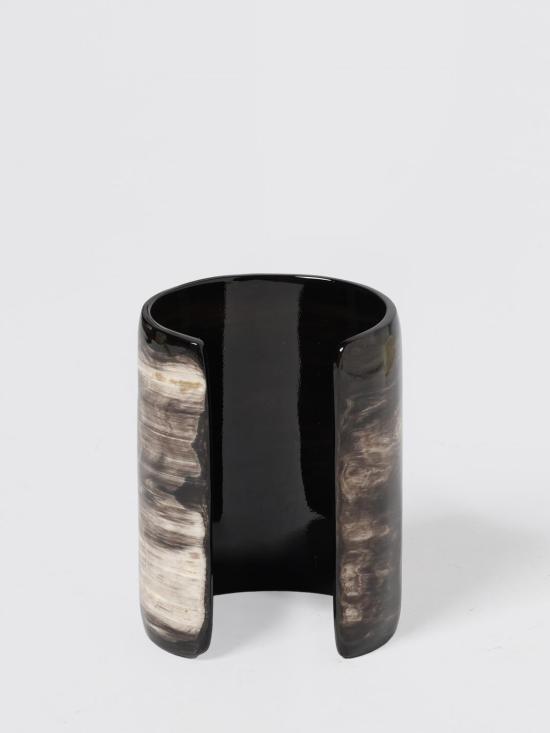 25FW 알루주얼스 보석 BRACCIALI CORNO Black - Allujewels