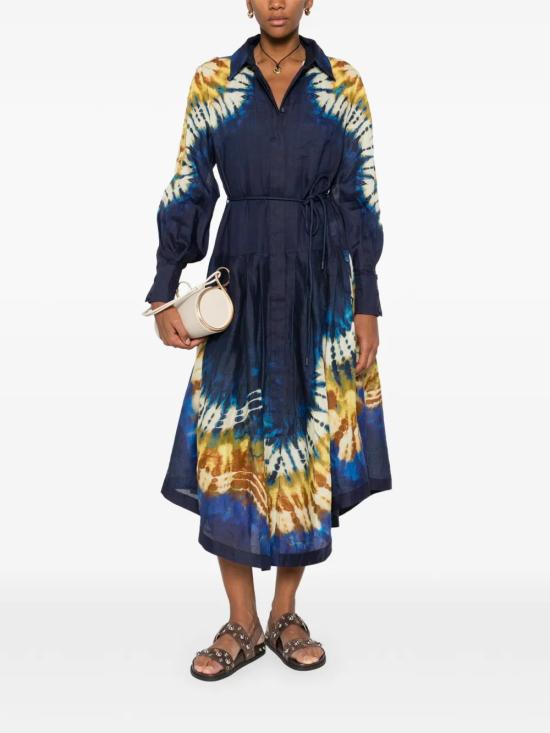 26SS 알레메 롱 원피스 6354DNAVY Blue - ALEMAIS