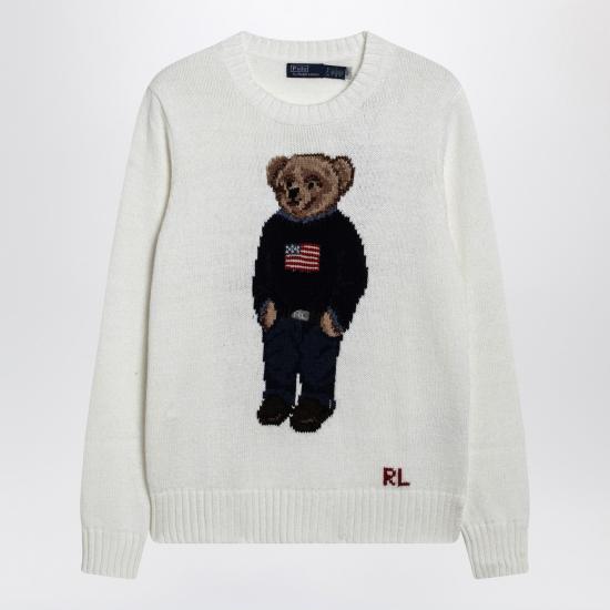 26SS 폴로 랄프로렌 긴팔 티셔츠 211978359001CO White