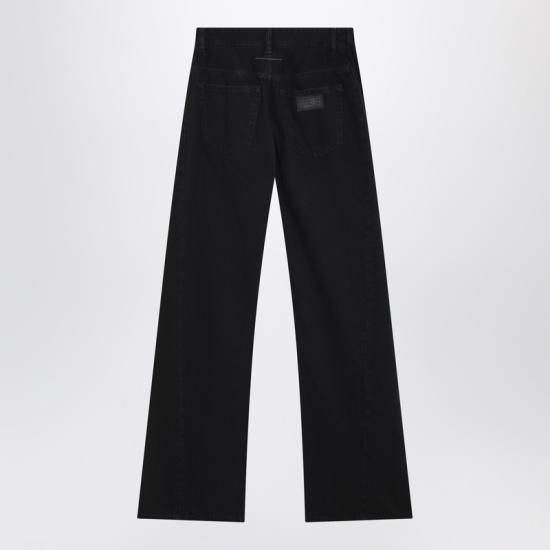  MM6 메종마르지엘라 스트레이트 팬츠 S62LB0205M30011 Black - MM6 MAISON MARGIELA