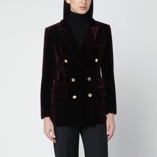 25FW VItoVI 수트 자켓 VIPODCKVEL Burgundy