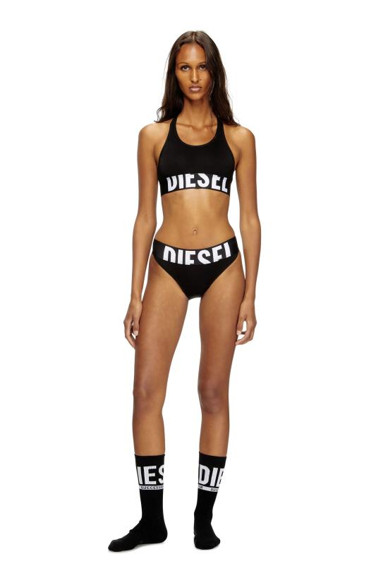 25FW 디젤 긴팔 티셔츠 A14591 0HMAU9 9XX Black - DIESEL