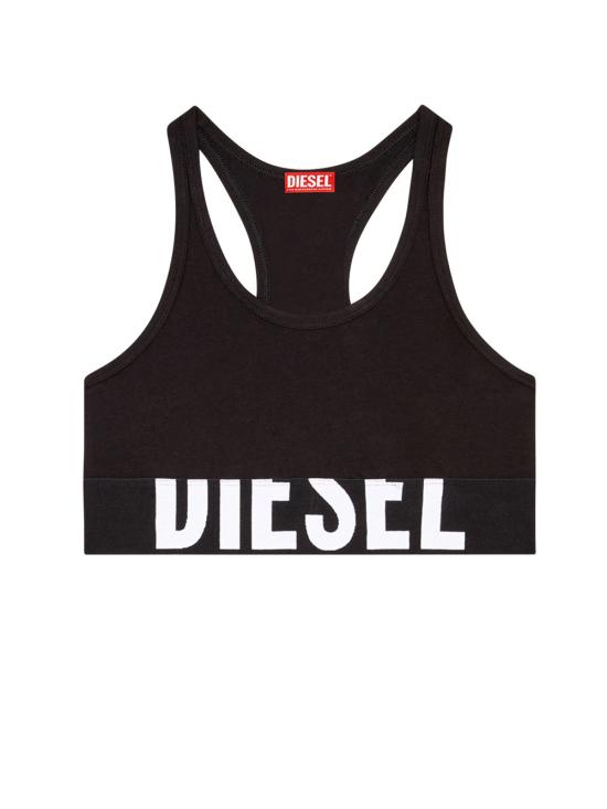 25FW 디젤 긴팔 티셔츠 A14591 0HMAU9 9XX Black