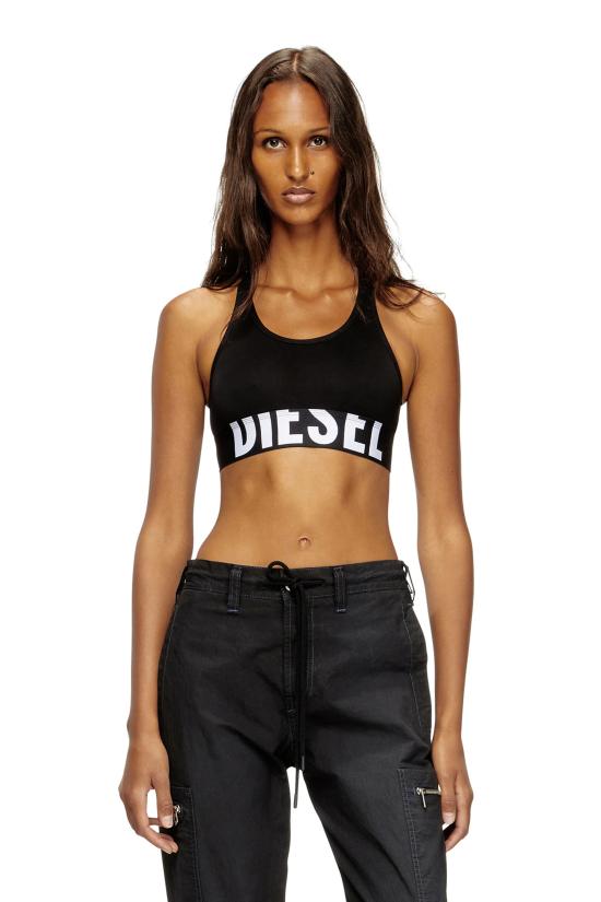 25FW 디젤 긴팔 티셔츠 A14591 0HMAU9 9XX Black - DIESEL