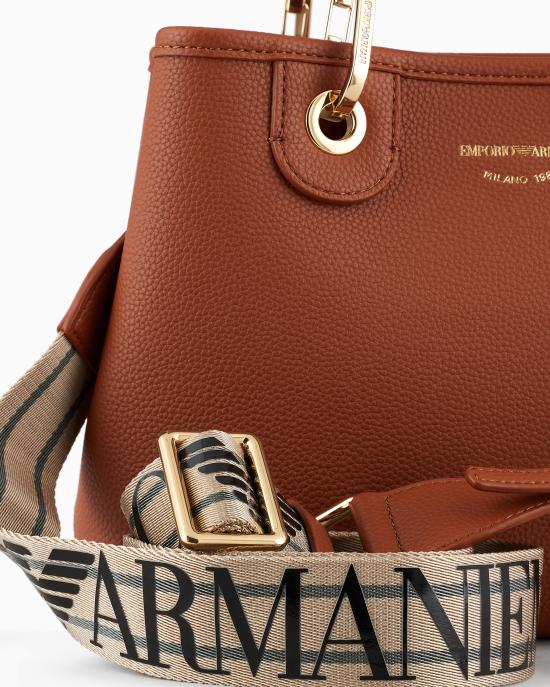 25FW 엠포리오 아르마니 토트백 EW000361 AF12103 M6030 Cuoio rosso - EMPORIO ARMANI