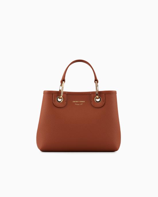 25FW 엠포리오 아르마니 토트백 EW000361 AF12103 M6030 Cuoio rosso