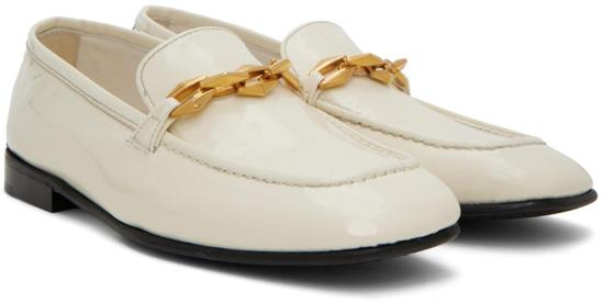  지미추 로퍼 DIAMONDTILDASOPLATTE WHITE - JIMMY CHOO