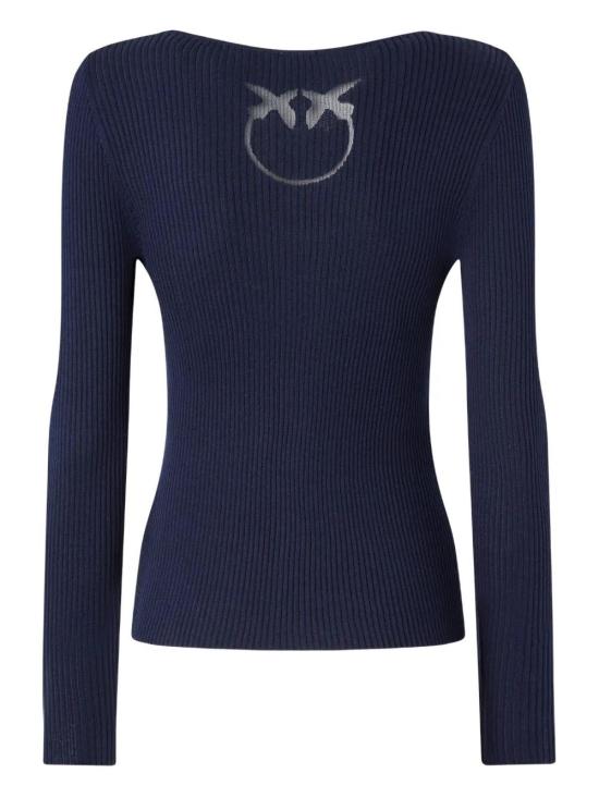 25SS 핑코 가디건 104810A1KW F92 Blue - PINKO