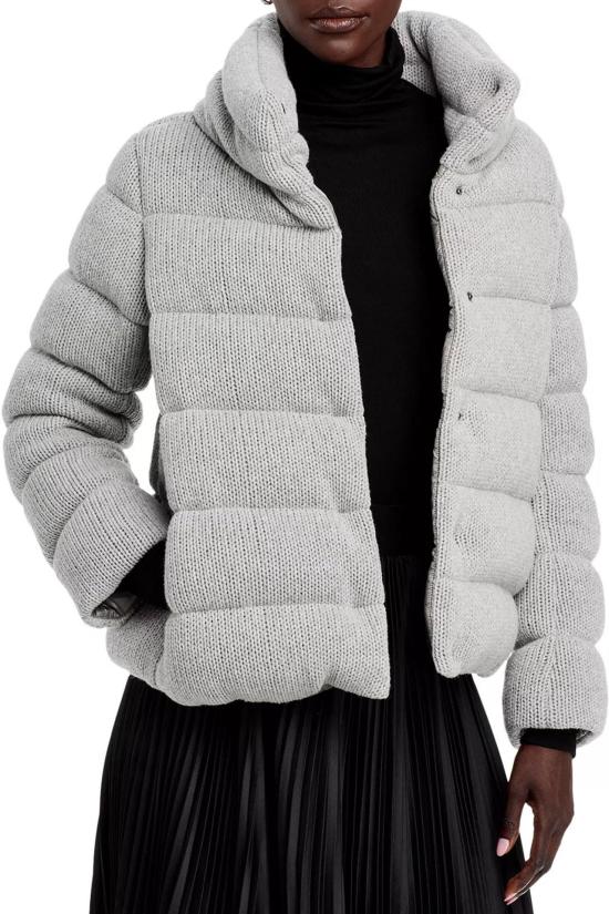 25FW 에르노 숏패딩 PI001814D33380R9406 GREY - HERNO