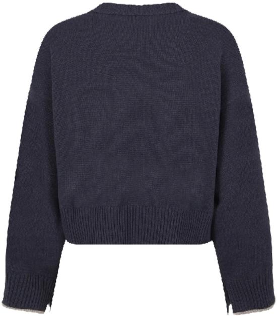  브루넬로 쿠치넬리 긴팔 티셔츠 M12718100C8901 BLUE - BRUNELLO CUCINELLI