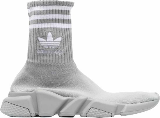  발렌시아가 스니커즈 717589WBDV11590 GREY