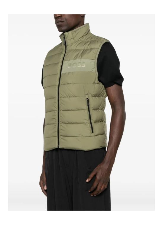 25FW 보스 베스트 50518375 10260482 01 314 Light green - BOSS