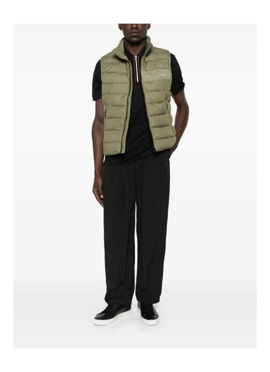 25FW 보스 베스트 50518375 10260482 01 314 Light green - BOSS