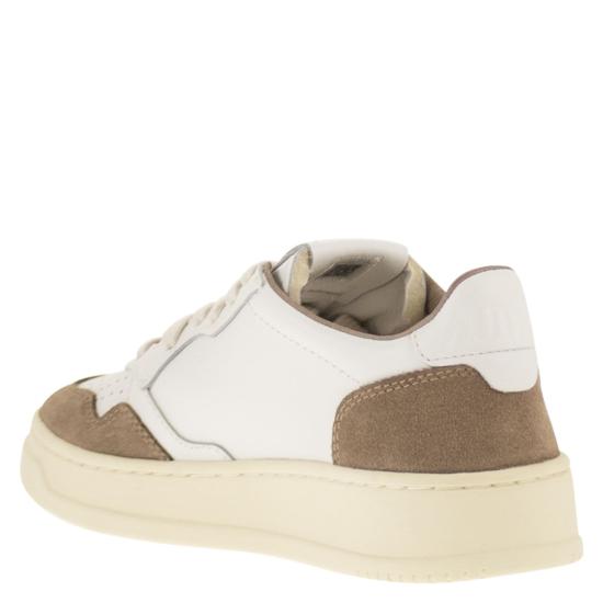 26SS 오트리 스니커즈 AULW WHITE BROWN - AUTRY