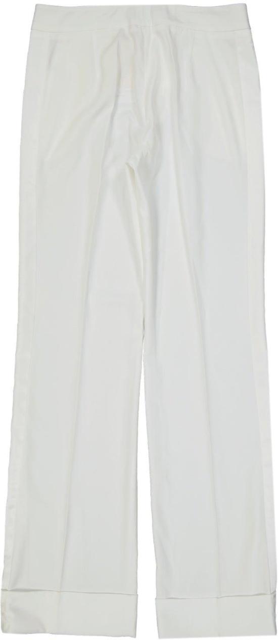  블랑카 비타 스트레이트 팬츠 PAMELA4492DIAMANTE010 WHITE - BLANCA VITA