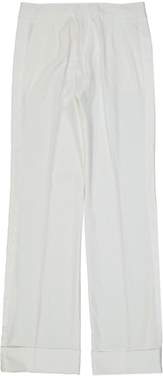  블랑카 비타 스트레이트 팬츠 PAMELA4492DIAMANTE010 WHITE - BLANCA VITA