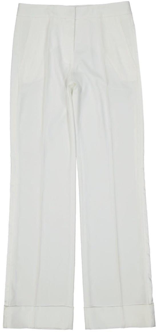  블랑카 비타 스트레이트 팬츠 PAMELA4492DIAMANTE010 WHITE