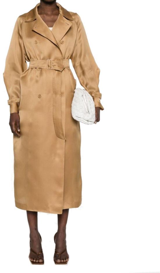 24FW 막스마라 사코 트렌치 코트 2411121173600SACCO004 BROWN - MAX MARA