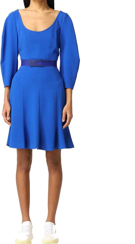  스텔라 맥카트니 미디 원피스 604357SCA064011 BLUE - STELLA MCCARTNEY