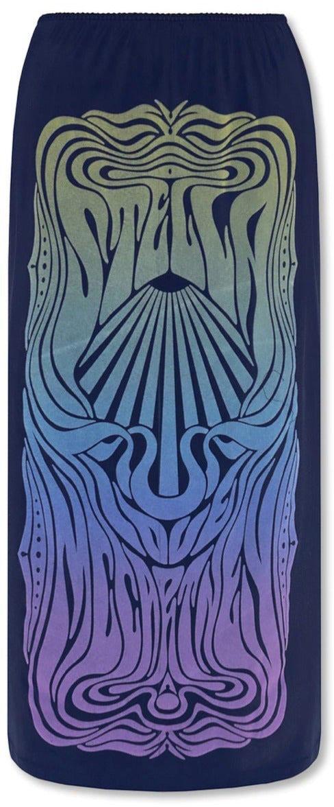  스텔라 맥카트니 미디 스커트 604377STA347211 BLUE