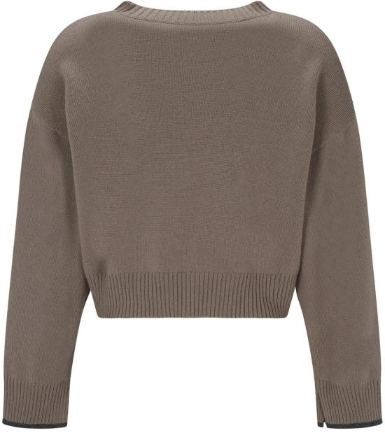  브루넬로 쿠치넬리 긴팔 티셔츠 M12718100C8909 BEIGE - BRUNELLO CUCINELLI