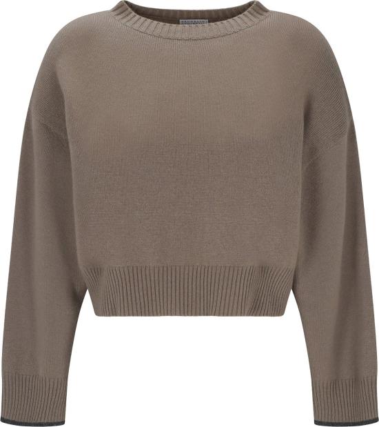 브루넬로 쿠치넬리 긴팔 티셔츠 M12718100C8909 BEIGE