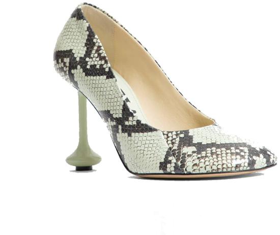 24FW 로에베 힐/펌프스 L815379X848459 GREEN - LOEWE