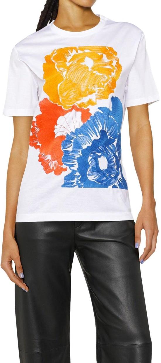  살바토레 페라가모 반팔 티셔츠 753057BIANCO WHITE - SALVATORE FERRAGAMO