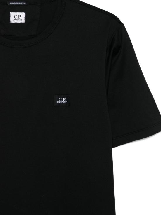 25FW 씨피 컴퍼니 반팔 티셔츠 19CMTS132A 006374G 999 Black - C.P. COMPANY