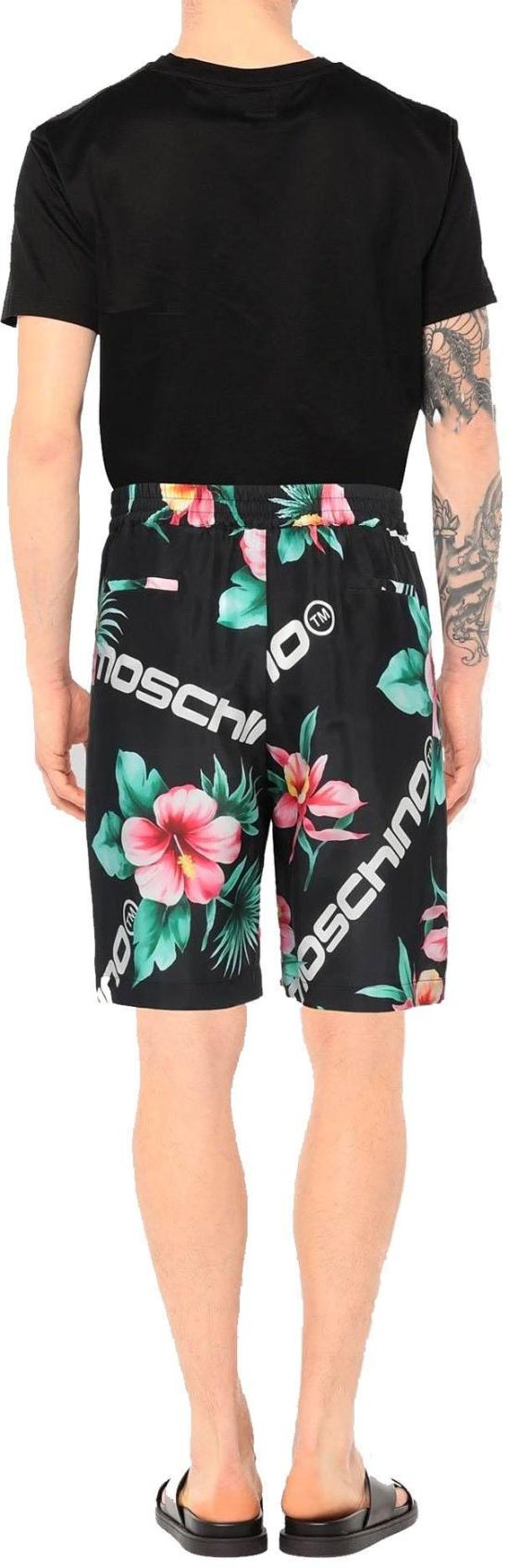  모스키노 숏팬츠 ZPA032620581555 BLACK - MOSCHINO