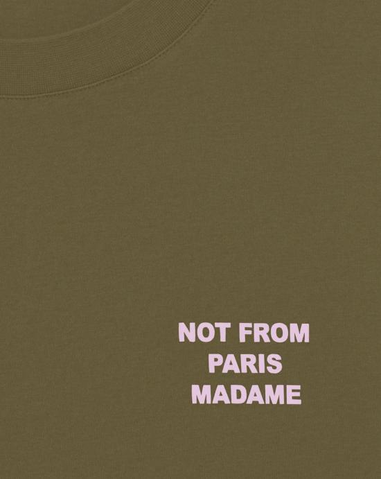 25FW 드롤드무슈 셔츠 TS203 CO002 KK Kaki - DROLE DE MONSIEUR